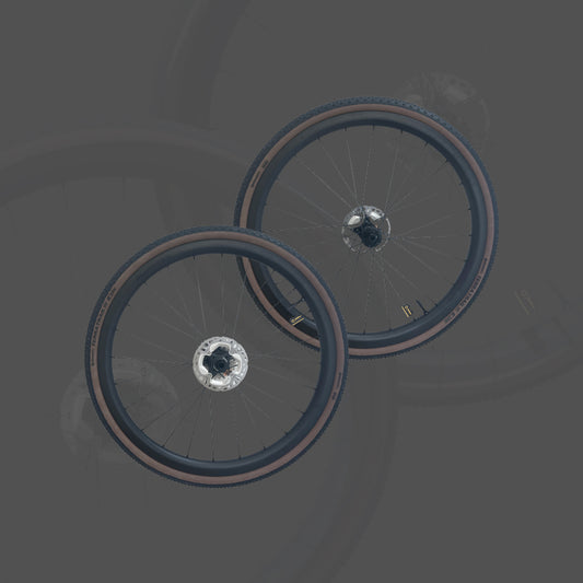 Paire de roues Gravel carbones à disc ultra light